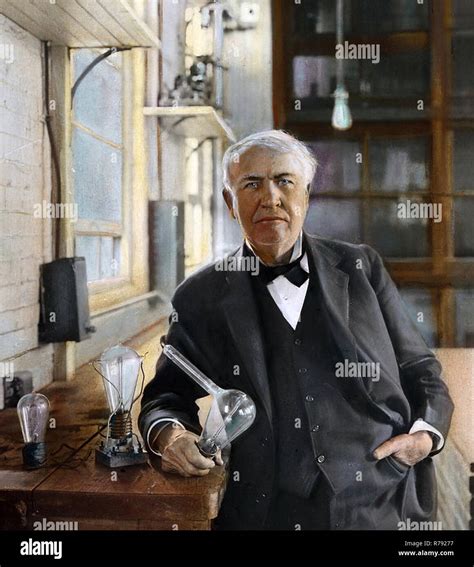 Thomas Alva Edison Bombilla Fotografías E Imágenes De Alta Resolución