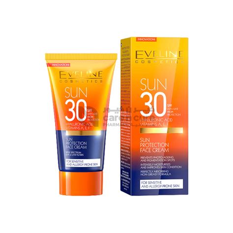 Buy Eveline Sun Protection Face Cream Spf30 50ml Online at Best prices ...