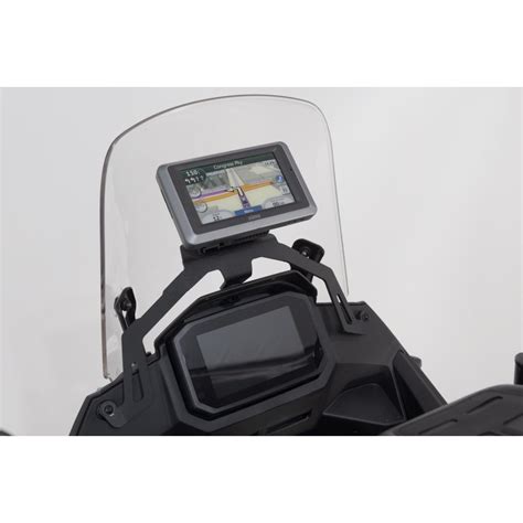 Support GPS De Tableau De Bord Sw Motech Noir Honda XL750 Transalp