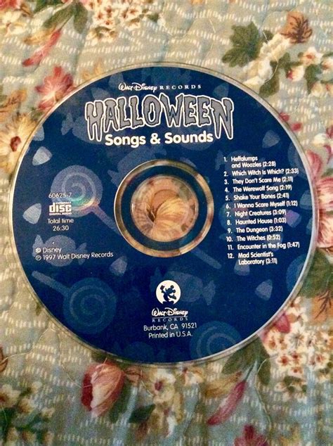 Walt Disney Halloween Songs & Sounds