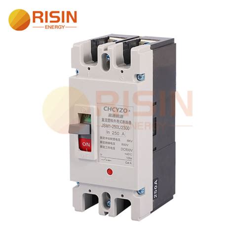 High Standard Risin Pv Moulded Case Circuit Breaker Switch P A A