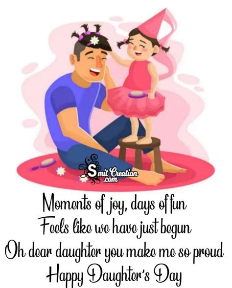 Happy Daughters Day Dear Daughter