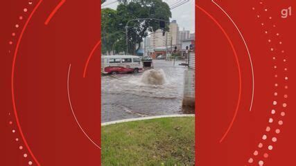 Temporal Provoca Alagamentos E Interdi Es Em Ribeir O Preto Sp V Deo