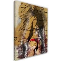 Tableau Femme En Bikini Abstraction 80 X 120 Cm à Prix Carrefour