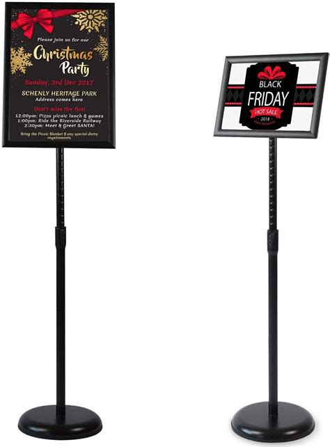 Amazon Vaiigo X Inch Adjustable Pedestal Sign Poster Stand