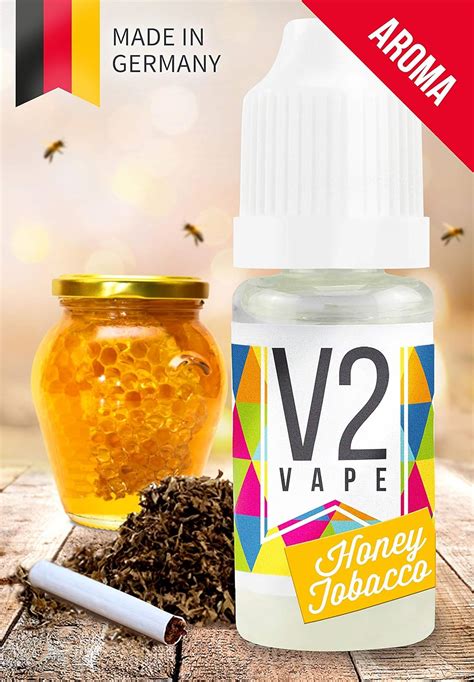 V2 Vape Honey Tobacco Honig Tabak AROMA KONZENTRAT Hochdosiertes