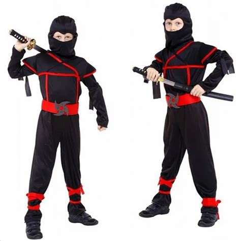 Jungen Ninja Kostüme Cosplay Festival Halloween Cosplay Kostüm Kunst