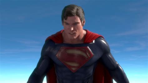 Christopher Reeve with 'Man of Steel' Suit A while back I modeled a ...