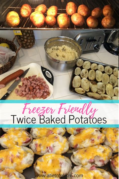 Freezer Friendly Twice Baked Potatoes A Time To Freeze Recipe