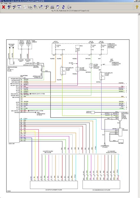 97 Honda Accord Radio Wiring Diagram For Your Needs