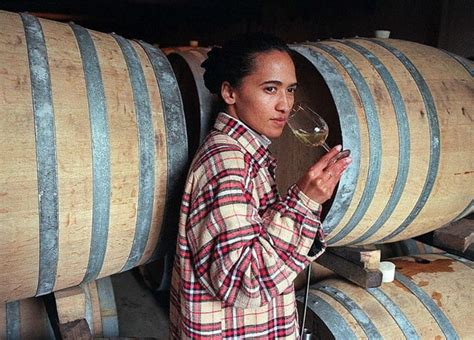 Carmen Stevens Samples The Season S Latest Batch Of Chardonnay At