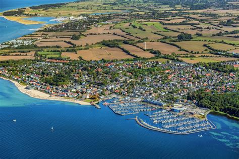 Luftbild Laboe Yachthafen Yacht Und Gewerbehafen Ostseebad Laboe Am