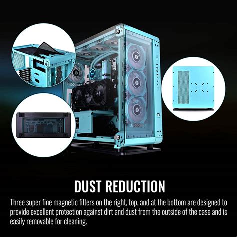 Thermaltake Core P6 Tempered Glass Mid Tower Atx Case Spcc Material 7 Expansion Slots Up To