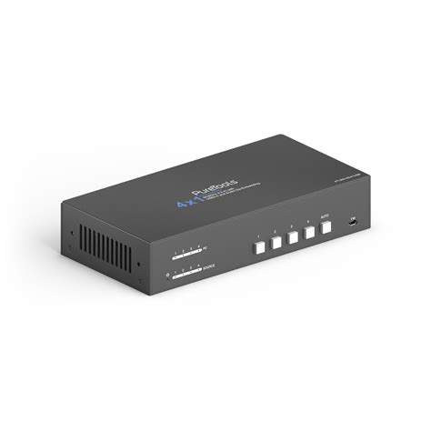 4x1 4k 18gbps Hdmi Switcher With Kvm Purelink English