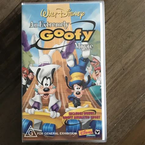 An Extremely Goofy Movie Walt Disney Vhs Movie Video Tape