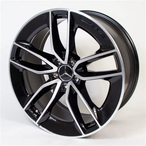 AMG 20 Inch 5 Double Spoke CLS C257 Genuine Mercedes Benz Rim Set