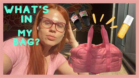 🎀 Vlog Whats In My Bag 2023 My Bag Essentials Youtube