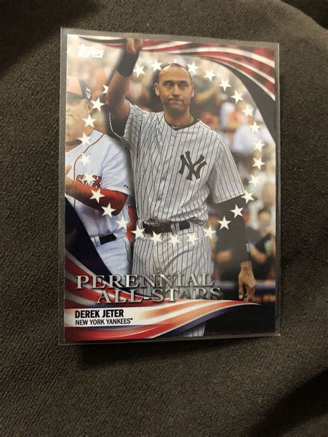 Topps Update Perennial All Stars Derek Jeter New York Yankees