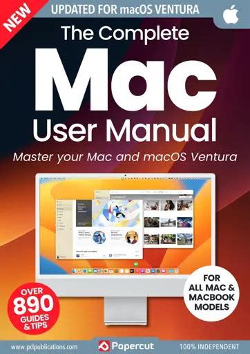 Mac MacBook User Mac MacOS Ventura Manual Special Issue