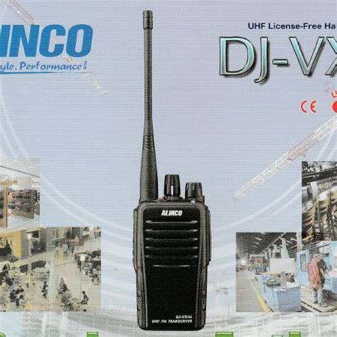 Km Dj Vx Alinco License Free Walkie Talkie Km At Piece