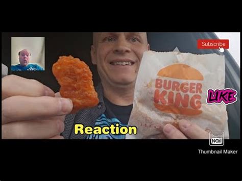 Reaction To New BK Fiery Buffalo Nuggets Review YouTube