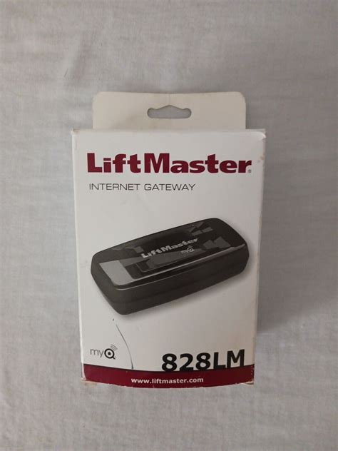 Liftmaster 828lm Internet Gateway Garage Door Opener Tested Euc Ebay