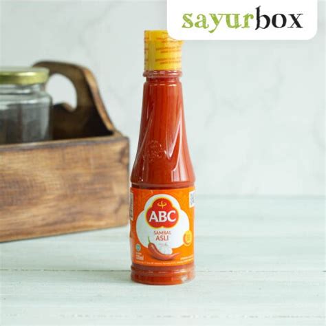 Jual Abc Saus Sambal Asli Botol Ml Sayurbox Shopee Indonesia