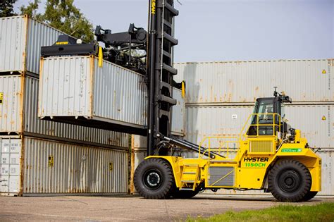 Hydrogen Powered Top Pick Container Handler Trials At The Port Of Los