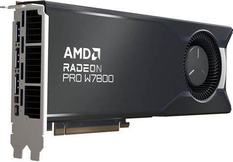 AMD Radeon Pro W7800 Professional Graphics Card, 32GB GDDR6 256-bit ...