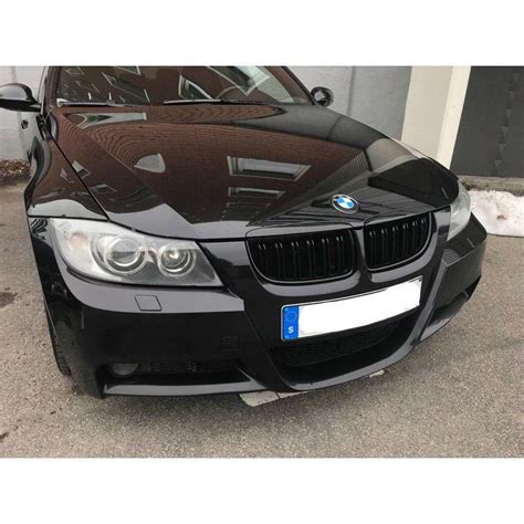 Atrapa Grill Nerki Bmw E E R Czarne Black Shrot Pl