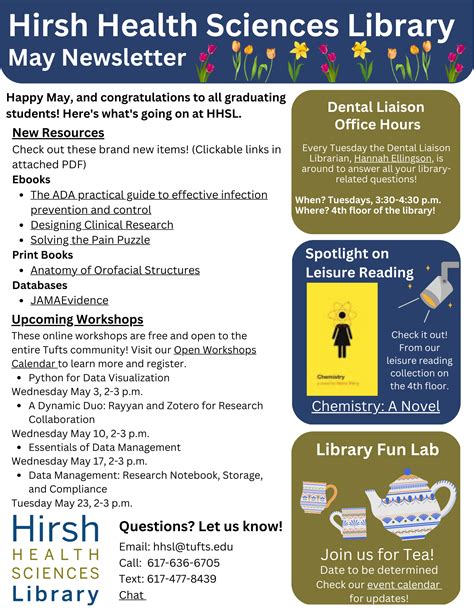 Monthly update from the Hirsh Health Sciences Library – Tufts Dental ...