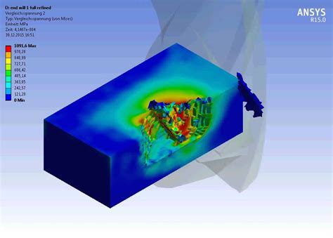 Ansys Workbench Explicit Dynamics End Milling Of Alsi Example