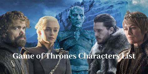 Take this quiz and try to recognize the Game of Thrones characters?