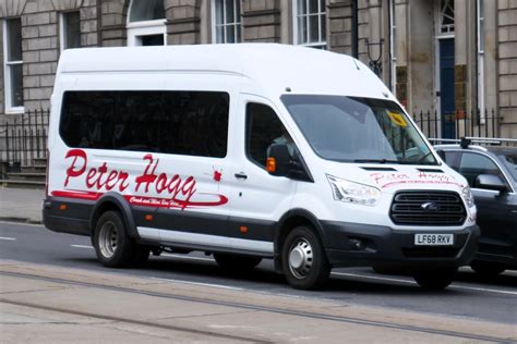 Peter Hogg Of Jedburgh Ford Transit LF68RKV At York Place Flickr