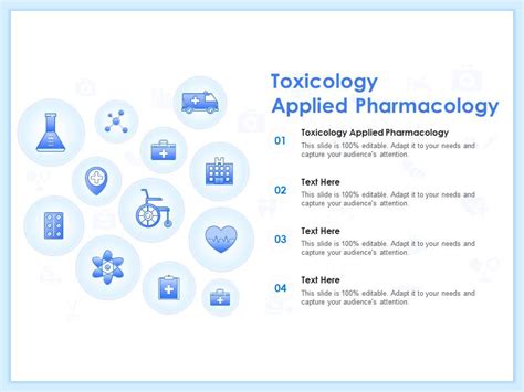 Toxicology Applied Pharmacology Ppt Powerpoint Presentation Summary