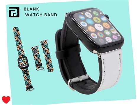 Sublimation Blanks Watchband Compatible With Apple Smart Watch Etsy