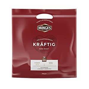 Minges Kaffeepads 2x Megapack Café Crème Dark Roast Kaffee 100 8