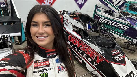 Popular Driver Hailie Deegan Shows Off Her Ride Says There S No Off Seasons In Racing