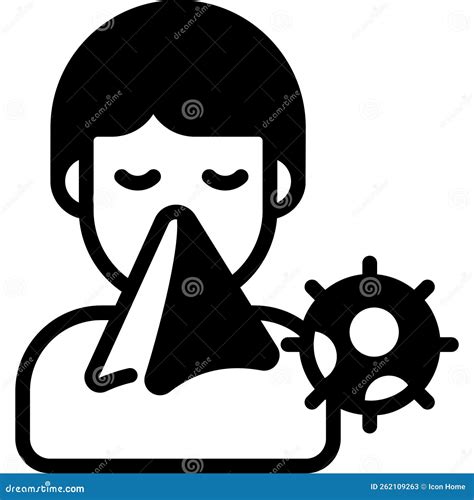 Sickness Healthcare Medical Vector Graphic Illustration Icon Stock