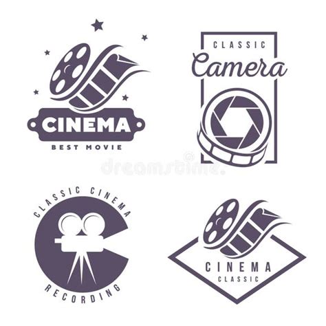 Cinema Emblem Stock Illustrations 7948 Cinema Emblem Stock