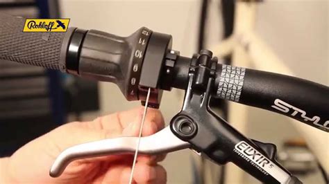 Speedhub Workshop Changing The Twist Shifter Cables Youtube