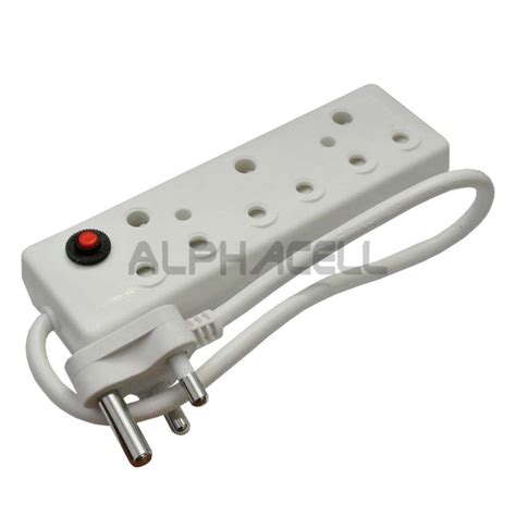 3 Way Multiplug 3x 3 Pin 16A Overload Protection GeeWiz