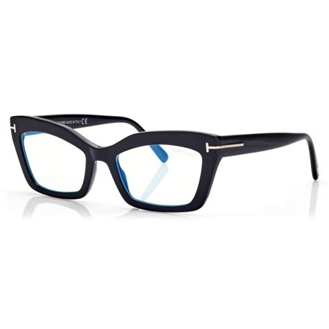 Tom Ford Blue Block Cat Eye Shape Opticals Cat Eye Optical Glasses