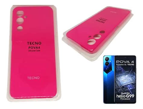 Funda Estuche Silicone Case Para Tecno Mobile Pova 4 MercadoLibre