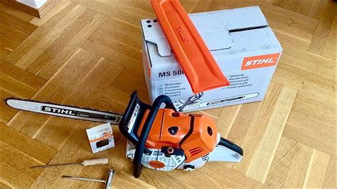 Stihl Ms I Unboxing Si Prezentare Youtube