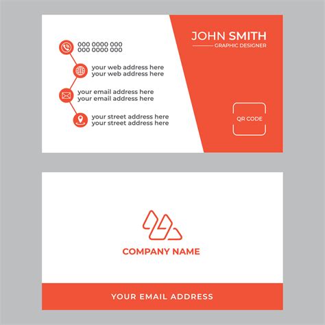 Professional Business Card Template Vector Art At Vecteezy