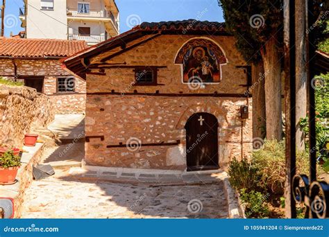 Architecture of Kastoria, West Macedonia, Greece. Editorial Stock Image ...