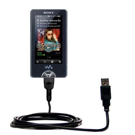 Classic Straight USB Cable Suitable For The Sony Walkman X Series NWZ X With Power Hot Sync