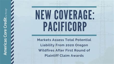 New Performing Credit Coverage: PacifiCorp - Reorg