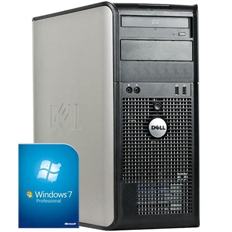 Dell Optiplex 760 Tower Core2Duo 3 0GHz Win 7 10037089